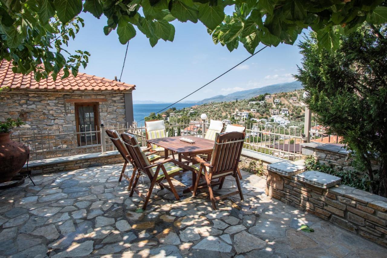 ¨Με Θέα Το Ηλιοβασίλεμα¨ Afissos Exterior foto
