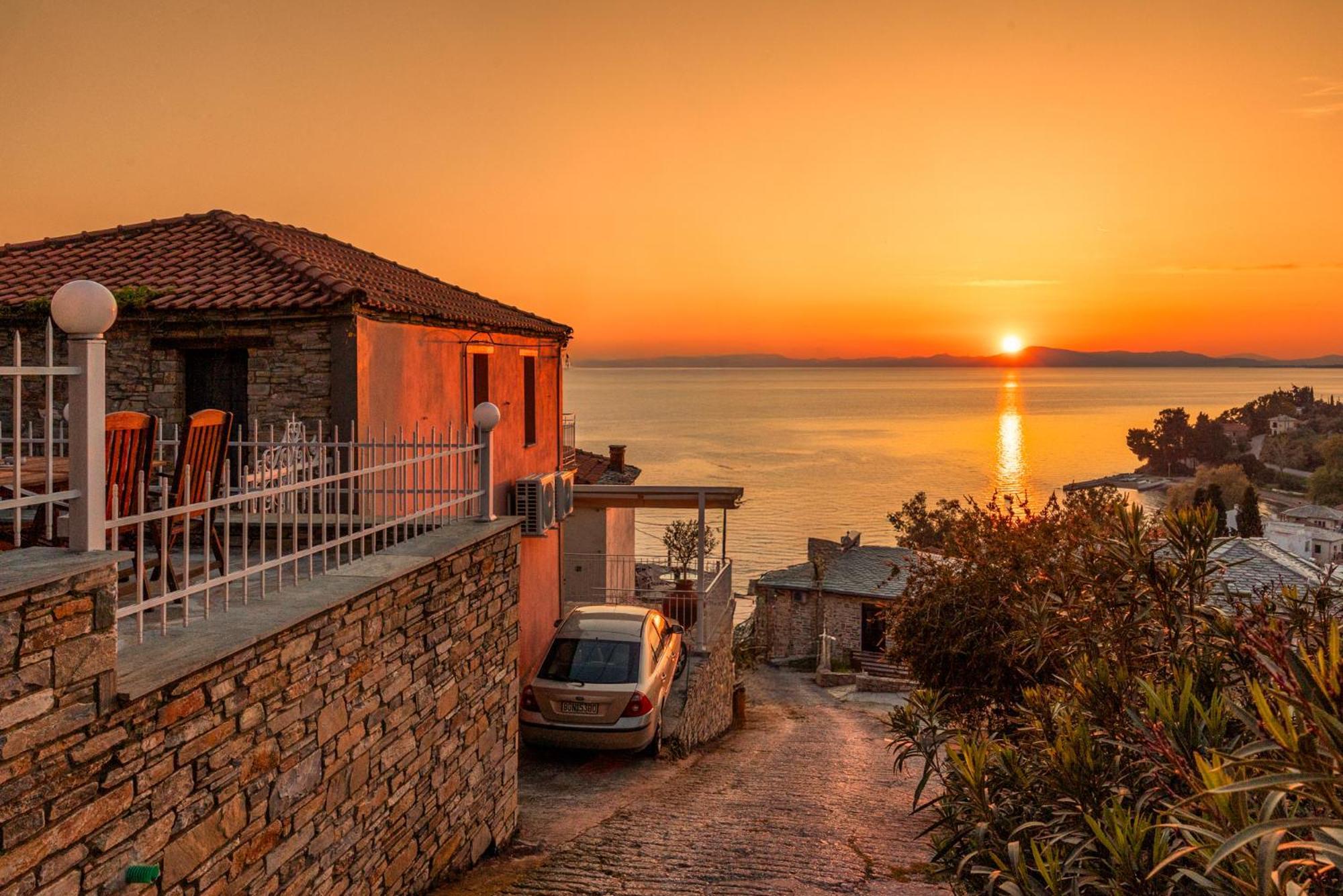 ¨Με Θέα Το Ηλιοβασίλεμα¨ Afissos Exterior foto